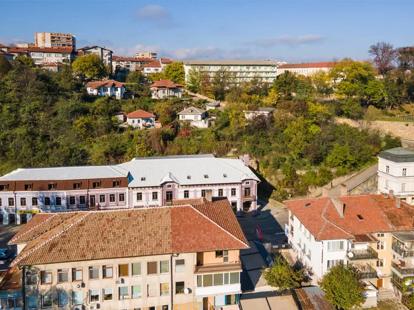 Amazing Aerial View Center Lovech Bulgaria — Stok Foto