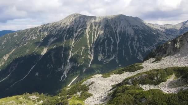 Widok Góry Todorka Pirin Bułgaria — Wideo stockowe