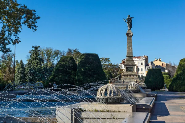 Ruse Bulgaria November Vember 2020 Monument Freedom Central City Ruse — 图库照片