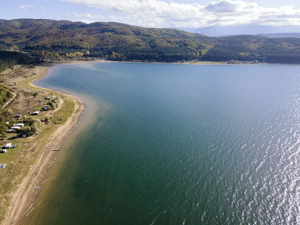 Vue Aérienne Réservoir Iskar Près Sofia Bulgarie — Photo