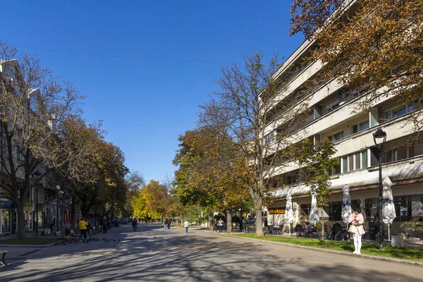 Ruse Bulgarien November 2020 Typisches Gebäude Und Straße Zentrum Von — Stockfoto