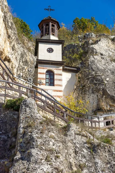 Monasterio Medieval Roca Basarbovo Dedicado San Dimitar Basarbowski Región Ruse — Foto de Stock