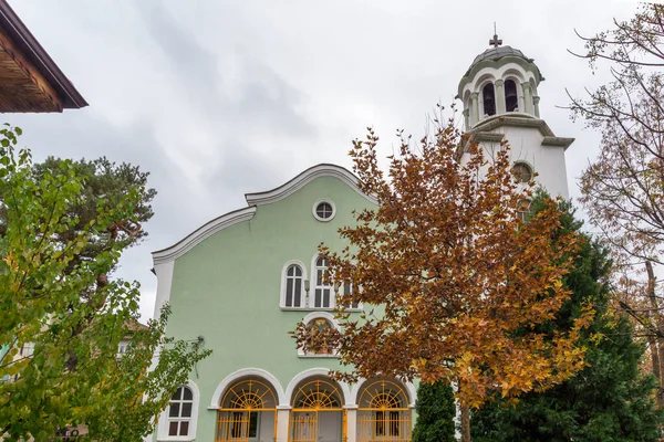Montana Bułgaria Listopad 2020 Cerkiew Cyryla Metodego Centrum Montany Bułgaria — Zdjęcie stockowe