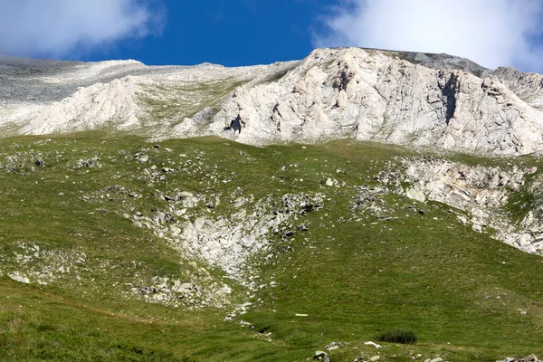 Paisagem Trilha Caminhadas Para Vihren Peak Pirin Mountain Bulgária — Fotografia de Stock
