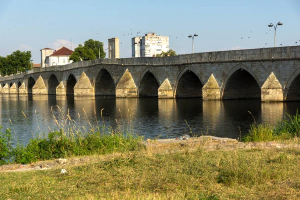 Svilengrad Bułgaria Lipiec 2020 Xvi Wieczny Most Mustafa Pasha Stary — Zdjęcie stockowe