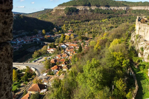 Ruínas Capital Segundo Império Búlgaro Fortaleza Medieval Tsarevets Veliko Tarnovo — Fotografia de Stock