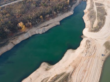 Pyasachnik (Kumtaşı) Reservoir, Sredna Gora Dağı, Filibe Bölgesi, Bulgaristan