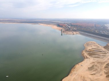 Pyasachnik (Kumtaşı) Reservoir, Sredna Gora Dağı, Filibe Bölgesi, Bulgaristan