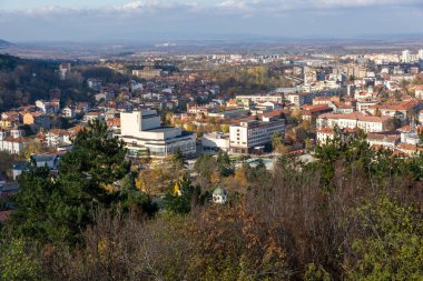 Bulgaristan 'ın Vratsa ve Stara planina Dağı' nın panoramik manzarası