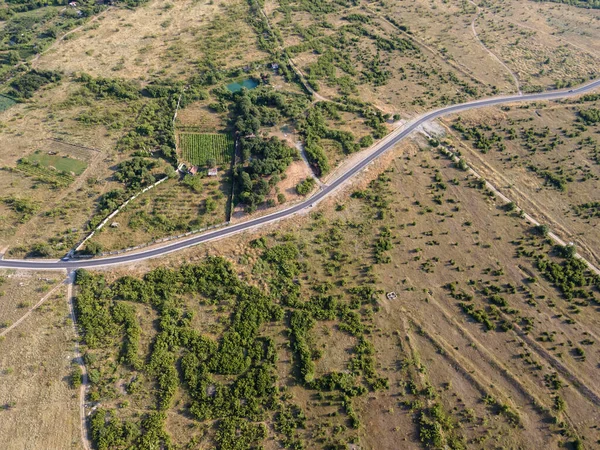 Aerial View Petrich Valley Blagoevgrad Region Bulgaria — Stock Photo, Image