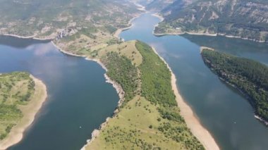 Bulgaristan 'ın başkenti Arda Nehri' nin şaşırtıcı havacılık manzarası