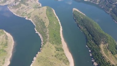 Bulgaristan 'ın başkenti Arda Nehri' nin şaşırtıcı havacılık manzarası