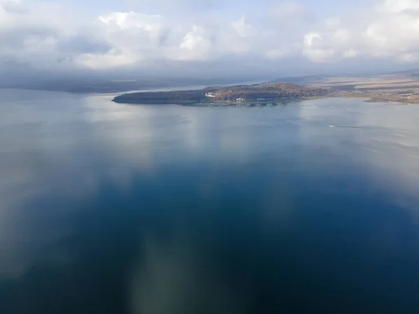 Incroyable Vue Aérienne Réservoir Ogosta Région Montana Bulgarie — Photo