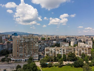 Bulgaristan 'ın Sofya kentindeki South Park' ın şaşırtıcı hava manzarası