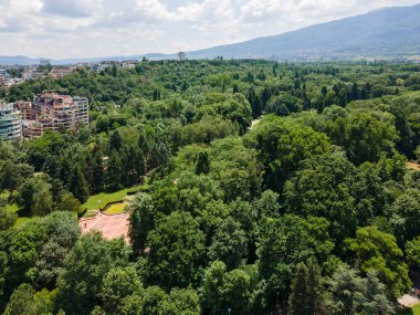 Bulgaristan 'ın Sofya kentindeki South Park' ın şaşırtıcı hava manzarası