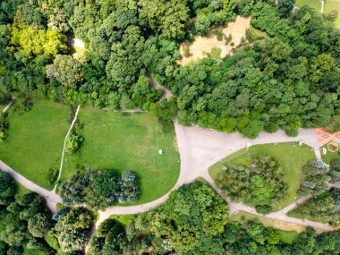 Bulgaristan 'ın Sofya kentindeki South Park' ın şaşırtıcı hava manzarası