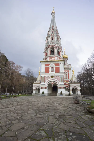 保加利亚Stara Zagora地区Shipka镇的俄罗斯教堂 — 图库照片