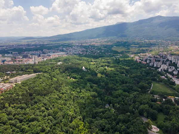 Bulgaristan Sofya Kentindeki South Park Şaşırtıcı Hava Manzarası — Stok fotoğraf