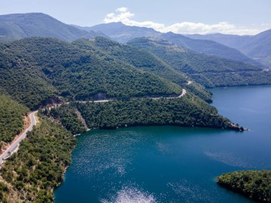 Vacha (Antonivanovtsi) Reservoir, Rodop Dağları, Filibe Bölgesi, Bulgaristan