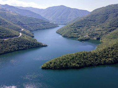 Vacha (Antonivanovtsi) Reservoir, Rodop Dağları, Filibe Bölgesi, Bulgaristan