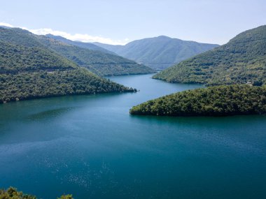 Vacha (Antonivanovtsi) Reservoir, Rodop Dağları, Filibe Bölgesi, Bulgaristan