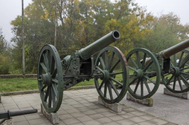 PLEVEN, BULGARIA - 8 Kasım 2020: Bulgaristan 'ın Plevne kentinde Panorama Epopee 1877