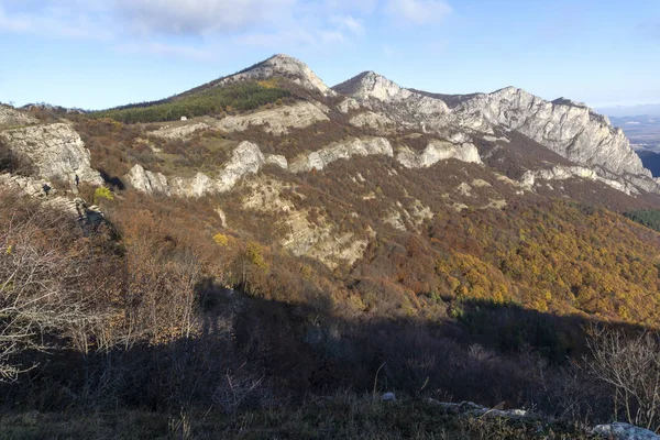 Fantastisk Höst Landskap Balkanbergen Och Vratsata Pass Bulgarien — Stockfoto