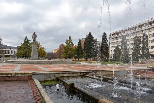 Montana Bulgaria Noviembre 2020 Memorial Del Levantamiento Septiembre 1923 Centro — Foto de Stock