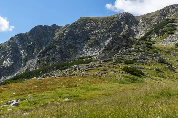 Paisaje Del Sendero Para Pico Vihren Montaña Pirin Bulgaria —  Fotos de Stock