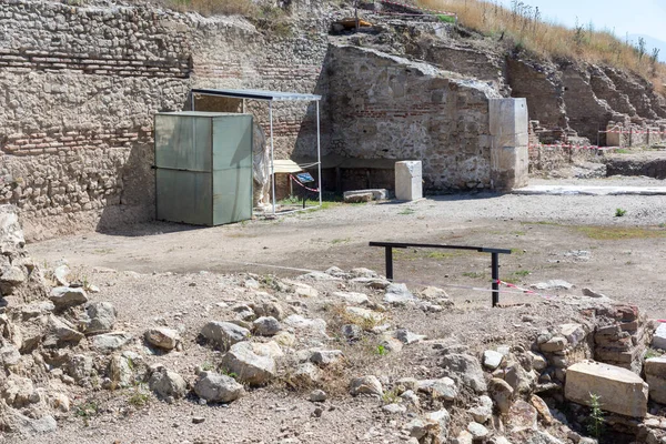 Ruinas Antigua Macedonia Polis Heraclea Sintica Situado Cerca Ciudad Petrich — Foto de Stock