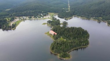 Shiroka polyana (Geniş çayır) Reservoir, Pazardzhik Bölgesi, Bulgaristan