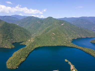 Vacha (Antonivanovtsi) Reservoir, Rodop Dağları, Filibe Bölgesi, Bulgaristan