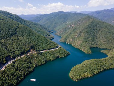 Vacha (Antonivanovtsi) Reservoir, Rodop Dağları, Filibe Bölgesi, Bulgaristan