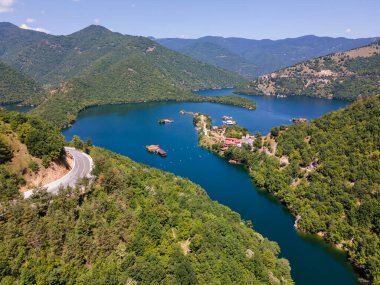 Vacha (Antonivanovtsi) Reservoir, Rodop Dağları, Filibe Bölgesi, Bulgaristan