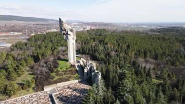 STARA ZAGORA, BULGARIA - 14 HAZİRAN 2021: Bulgaristan 'ın Stara Zagora kentinin savunucuları