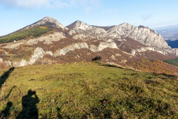 Increíble Paisaje Otoñal Las Montañas Balcánicas Paso Vratsata Bulgaria — Foto de Stock