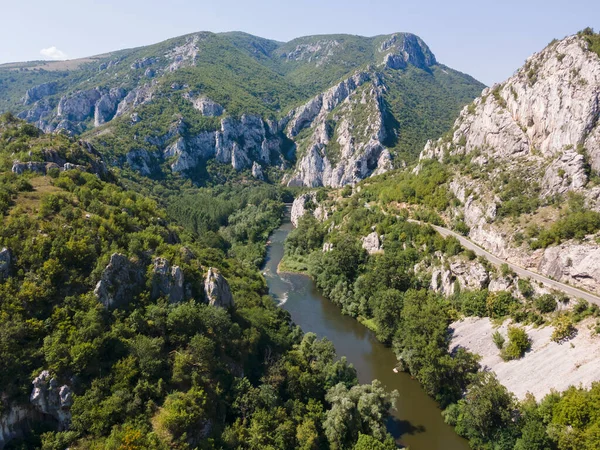 Aerial View Iskar River Gorge Balkan Mountains Bulgaria — Stock Photo, Image