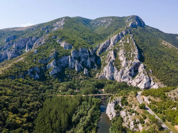 Aerial View Iskar River Gorge Balkan Mountains Bulgaria — Stock Photo, Image