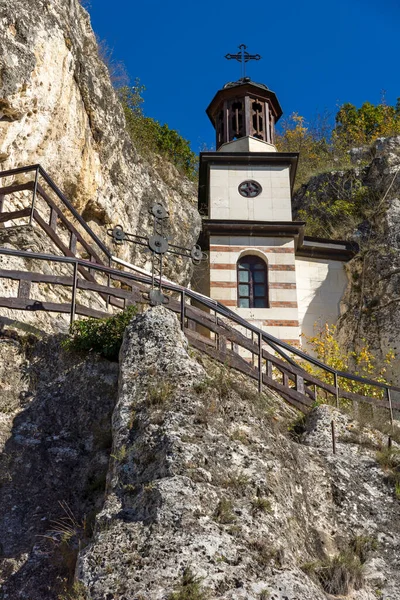 Monasterio Medieval Basarbovo Rock Región Ruse Bulgaria — Foto de Stock