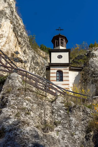Monastère Médiéval Basarbovo Rock Région Ruse Bulgarie — Photo