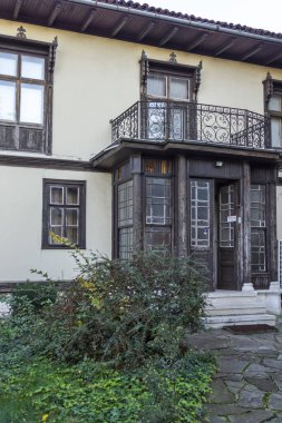 RUSE, BULGARIA -NOVEMBER 2, 2020: Bulgaristan 'ın Ruse kentinin merkezinde Baba Tonka Müzesi