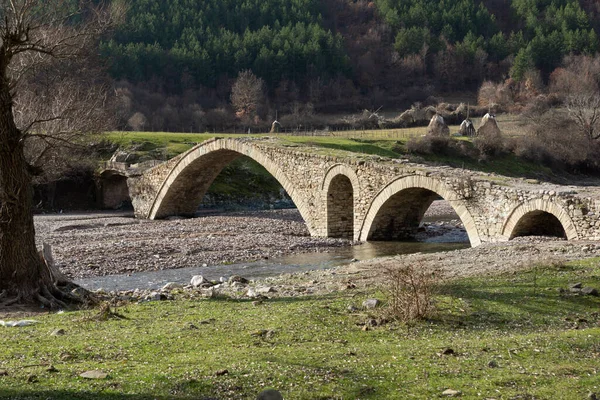 Ókori Római Híd Közelében Falu Nenkovo Rhodope Hegység Kardzhali Régió — Stock Fotó