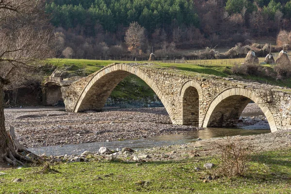 Ponte Romana Antiga Perto Aldeia Nenkovo Nas Montanhas Rhodope Região — Fotografia de Stock