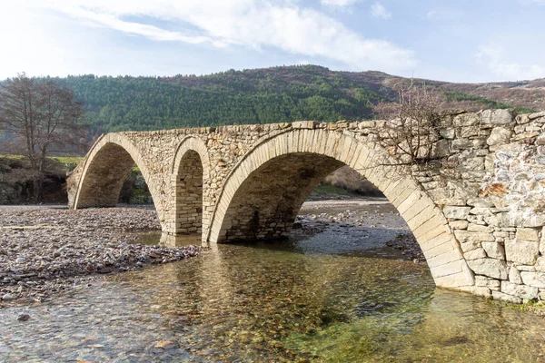 Ponte Romana Antiga Perto Aldeia Nenkovo Nas Montanhas Rhodope Região — Fotografia de Stock