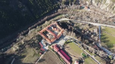 Bulgaristan 'ın başkenti Meryem Ana' nın Ortaçağ Bachkovo Manastırı Havacılık Manastırı