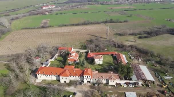 Middeleeuws Klooster Van Arapovo Gewijd Aan Saint Nedelya Regio Plovdiv — Stockvideo