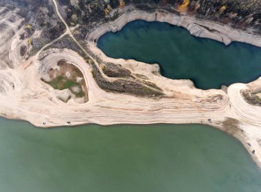 Pyasachnik (Kumtaşı) Reservoir, Sredna Gora Dağı, Filibe Bölgesi, Bulgaristan