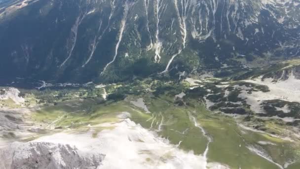 Luchtfoto Van Todorka Peaks Pirin Mountain Bulgarije — Stockvideo