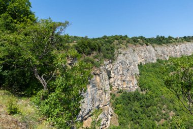 Bulgaristan 'ın Zasele kasabası yakınlarındaki Stara Planina Dağı' nın muhteşem manzarası