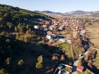 Bulgaristan 'ın Kardzhali kenti ve Arda Nehri' nin inanılmaz manzarası